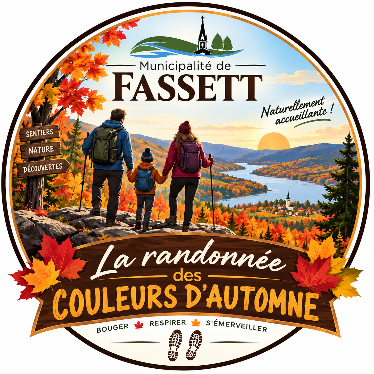 Illustration — Randonnée des couleurs